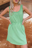 Mineral Wash Mini Dress