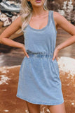 Mineral Wash Mini Dress