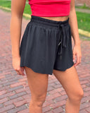 Flutter Wide Waist Active Short