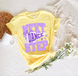 Gingham NS tee
